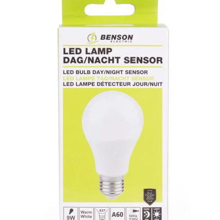 Benson Dimbare LED-lamp – A60 – 9W – E27 – Warm Wit