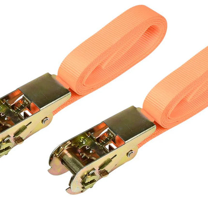 Benson Spanbandenset met Ratel – 3,5 Meter – 300 kg – 2 Stuks – Rood