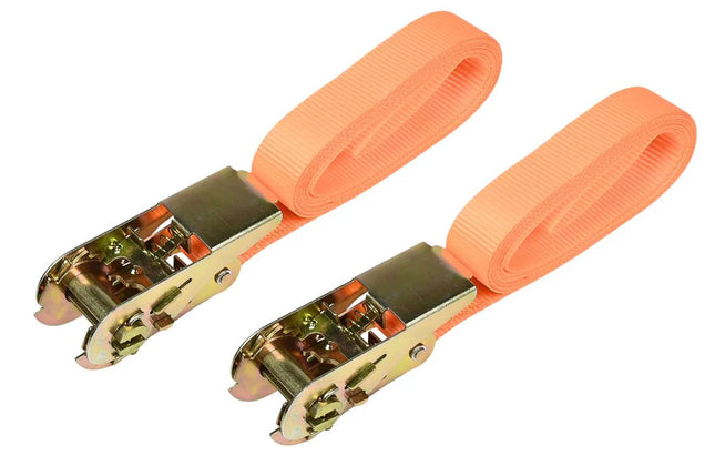 Benson Spanbandenset met Ratel – 3,5 Meter – 300 kg – 2 Stuks – Rood