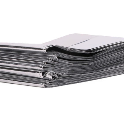 Benson Isolerende Nooddeken – 130 x 210 cm – Wind- en Waterdicht – Zilver