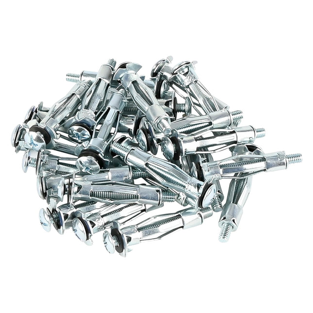 Benson Hollewand Ankers M4 x 32 mm – 25 stuks – Staal Elektroverzinkt