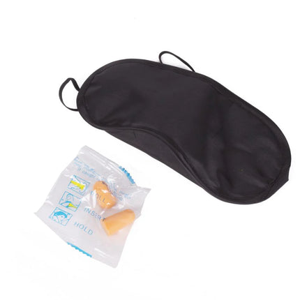 Benson Reisset Slaapmasker en Oordoppen - Zwart - Comfortabel - Universeel
