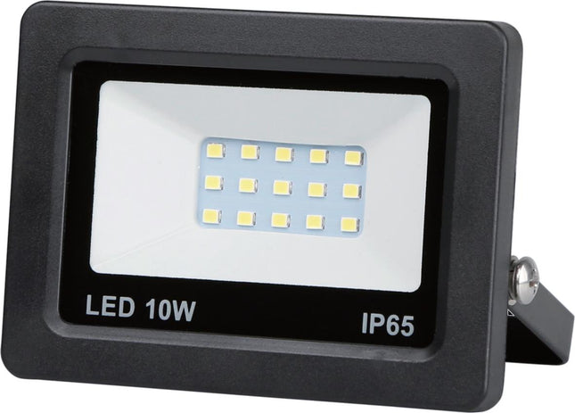 Hofftech LED Straler Flat - 10W - 1000 Lumen - IP65 - 6000K