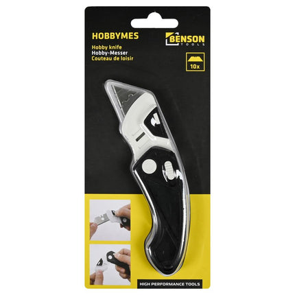 Benson Multifunctioneel Inklapbaar Hobbymes - Ergonomisch - Zwart