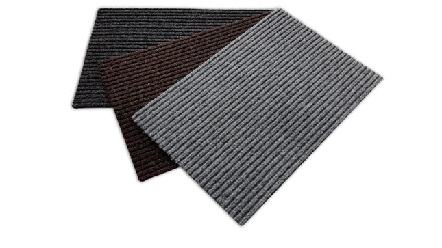 Benson Duorib Deurmat - 40 x 60 cm - Antraciet Mix - Antislip