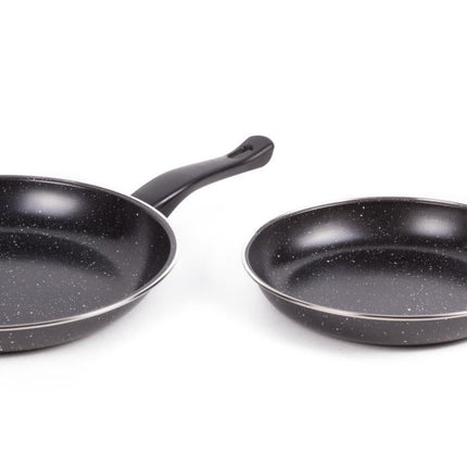 Benson Koekenpan Set - Staal - Ø 20 en 25 cm - 2 stuks