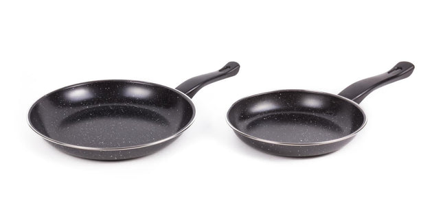 Benson Koekenpan Set - Staal - Ø 20 en 25 cm - 2 stuks