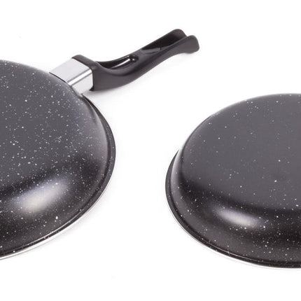 Benson Koekenpan Set - Staal - Ø 20 en 25 cm - 2 stuks