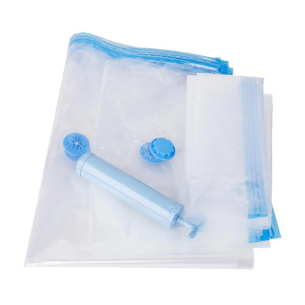 Benson Vacuüm Opbergzakken Set - 6 Stuks - Inclusief Pomp - 3 Maten