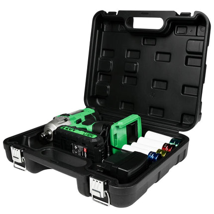 Hofftech Accu Slagmoersleutel - 20V - 380 Nm - Inclusief 4 Krachtdoppen & Koffer