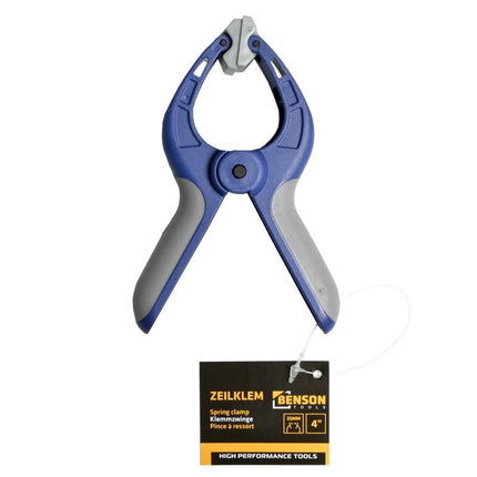 Benson Veerklem - Zeilklem - 10 cm - Krachtige Veer - Beweegbare Kaken