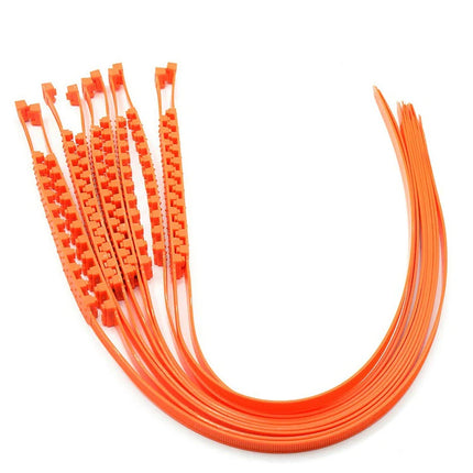 Benson Auto Sneeuwgrips – 10-delig – Voor Velgen tot 22 Inch – Oranje – Hulp bij Gladheid