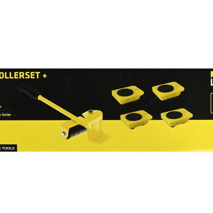 Benson Meubelrollerset met Hefboom 5-Delig - 150 kg - Anti-Slip