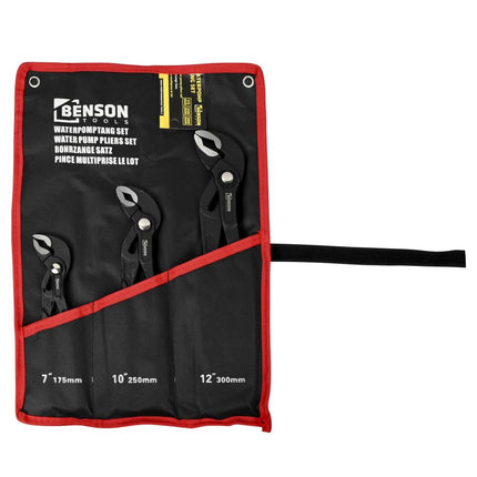 Benson Automatische Waterpomptangset - 3-delig - 175/250/300 mm - Cr-V