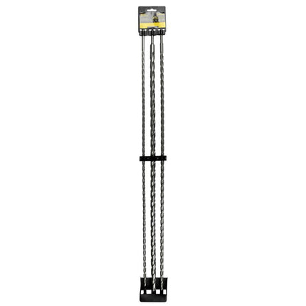 Hofftech SDS+ Betonborenset - 1 Meter Lang - Ø 12, 16 & 24 mm - 3-delig