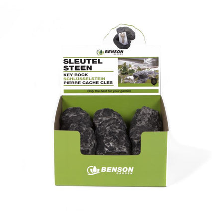 Benson Sleutelverstopplaats - Nepsteen - Onopvallend - Voor Thuis & Geocaching