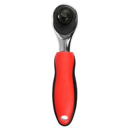 Hofftech 3-in-1 Stubby Ratel - 1/4", 3/8" & 1/2" - 72 Tands - 135 mm