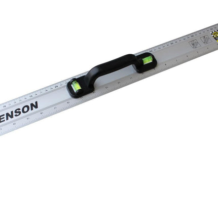 Benson Aluminium Liniaal met Waterpas & Handvat – 60 cm – Precisie-instrument