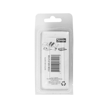 Benson Magnetische Bankschroefbekken - 75 mm - Set van 2 - Diamantpatroon