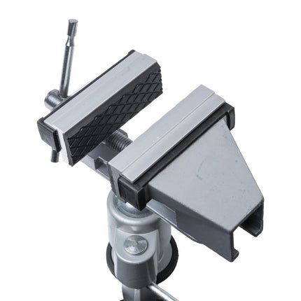 Benson Magnetische Bankschroefbekken - 75 mm - Set van 2 - Diamantpatroon