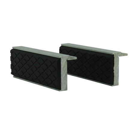 Benson Magnetische Bankschroefbekken - 75 mm - Set van 2 - Diamantpatroon