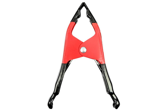 Benson Veelzijdige Zeilklem - 150 mm - Max. 65 mm Klemwijdte - Geïsoleerd - Rood