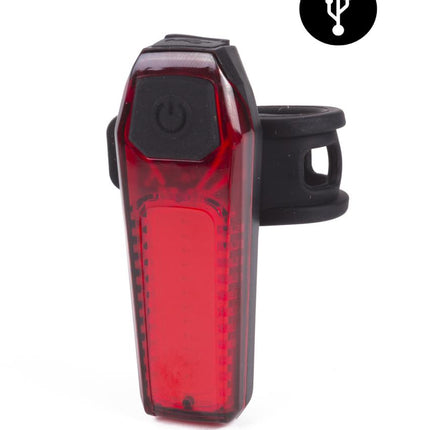 Benson COB LED Achterlicht - 80 Lumen - USB Oplaadbaar - Rood - Waterdicht