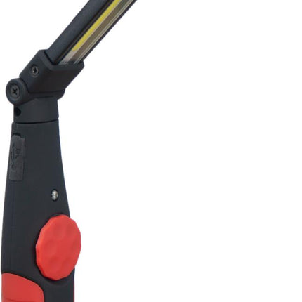 Hofftech LED Looplamp & Zaklamp - 5W COB - Oplaadbaar - Dimbaar