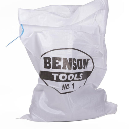 Benson Heavy Duty Puinzakken 65 x 100 cm - 5 Stuks - Met Bindkoord