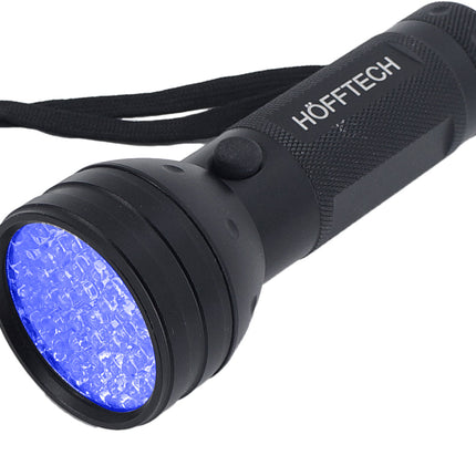 Hofftech Professionele UV Zaklamp – 51 LED – Aluminium – 395nm Detectielicht