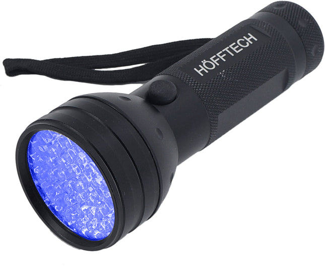 Hofftech Professionele UV Zaklamp – 51 LED – Aluminium – 395nm Detectielicht