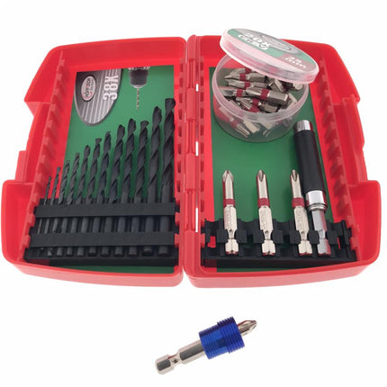 Hofftech Boor- en Bitset - 38-delig - HSS & CRV - Magnetisch