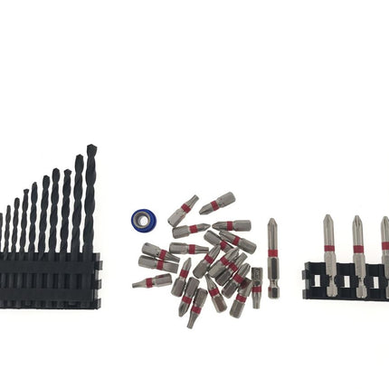 Hofftech Boor- en Bitset - 38-delig - HSS & CRV - Magnetisch