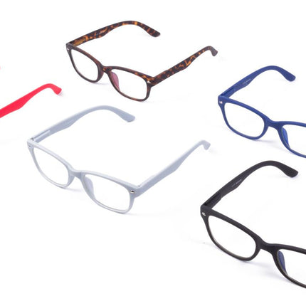 Benson Stockholm Computerbril - 0.00 Diopter - Blauwlichtfilter - 5 Kleuren