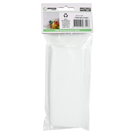 Benson Gripzakjes Afsluitbaar - 25 Stuks - 16 x 23 cm - Hersluitbaar - Transparant