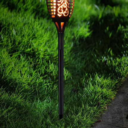 Benson Solar Tuinlamp Fakkel – 48,5 cm – Realistisch Flame Effect – IP44