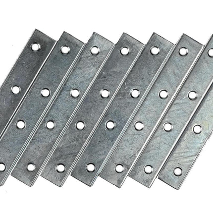 Benson Verbindingsplaat 8-delig – 100 x 15 mm – Inclusief 32 Schroeven