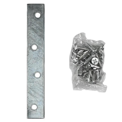 Benson Verbindingsplaat 8-delig – 100 x 15 mm – Inclusief 32 Schroeven