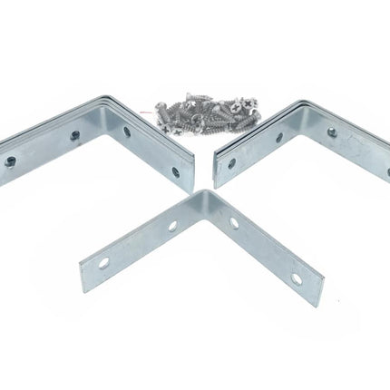 Benson Stoelhoek 8-delig – 60 x 60 x 16 mm – Inclusief 32 Schroeven