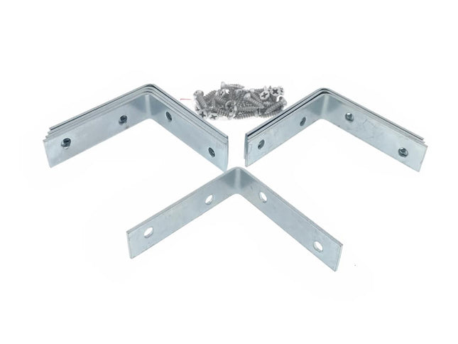 Benson Stoelhoek 8-delig – 60 x 60 x 16 mm – Inclusief 32 Schroeven