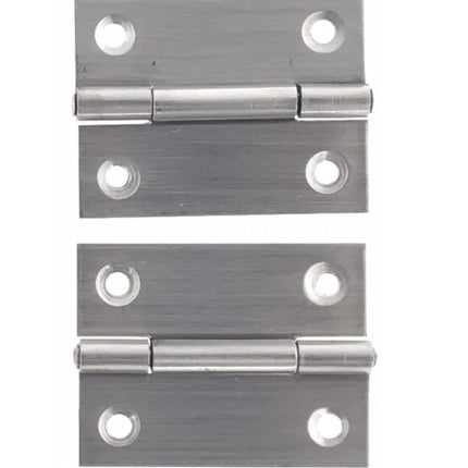 Benson RVS Scharnieren – 50,8 mm (2") – Inclusief Schroeven – 2 stuks