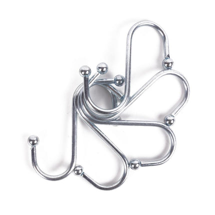 Benson S-Haken 75 mm – Set van 5 – Draagkracht 50 kg