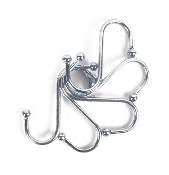 Benson S-Haken 75 mm – Set van 5 – Draagkracht 50 kg