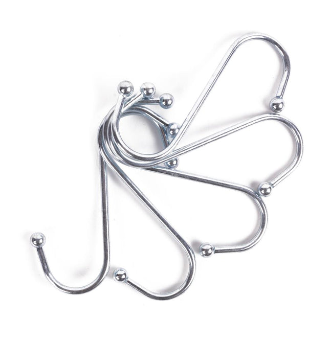 Benson S-haken 100 mm – Set van 5 – Draagkracht 50 kg