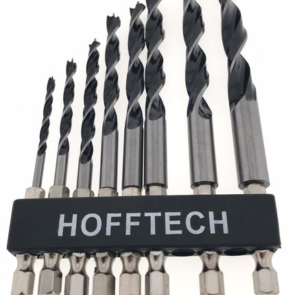 Hofftech Houtboorset met Bitopname - 14-delig - 3 t/m 25 mm