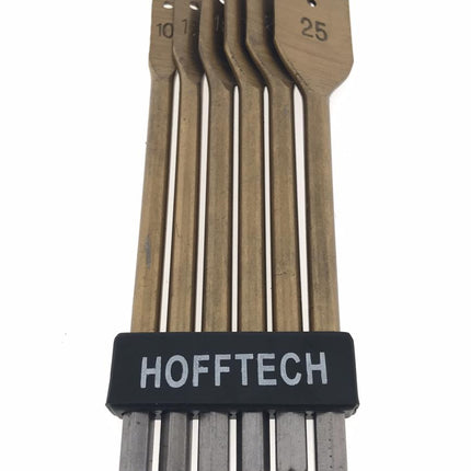 Hofftech Houtboorset met Bitopname - 14-delig - 3 t/m 25 mm