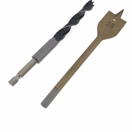 Hofftech Houtboorset met Bitopname - 14-delig - 3 t/m 25 mm