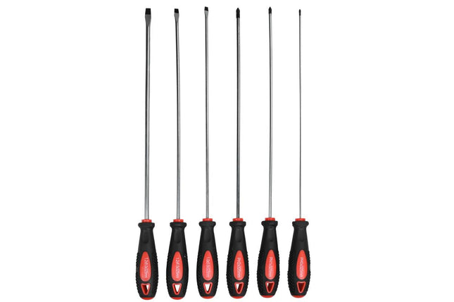 Hofftech Schroevendraaierset - 6-delig - Extra Lang (325 mm) - Chroom Vanadium