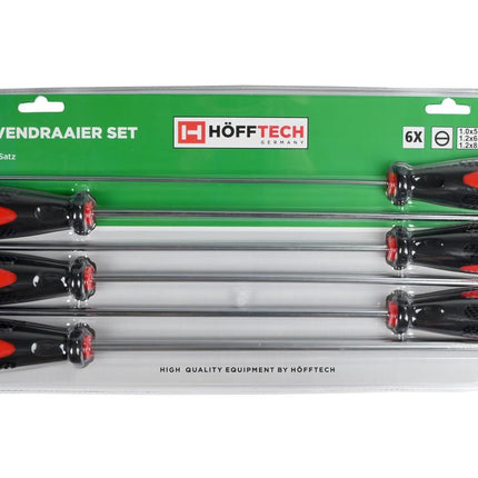 Hofftech Schroevendraaierset - 6-delig - Extra Lang (325 mm) - Chroom Vanadium