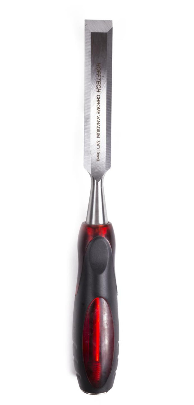 Hofftech Houtbeitel - 19 mm (3/4") - Cr-V Staal - Ergonomische Soft Grip